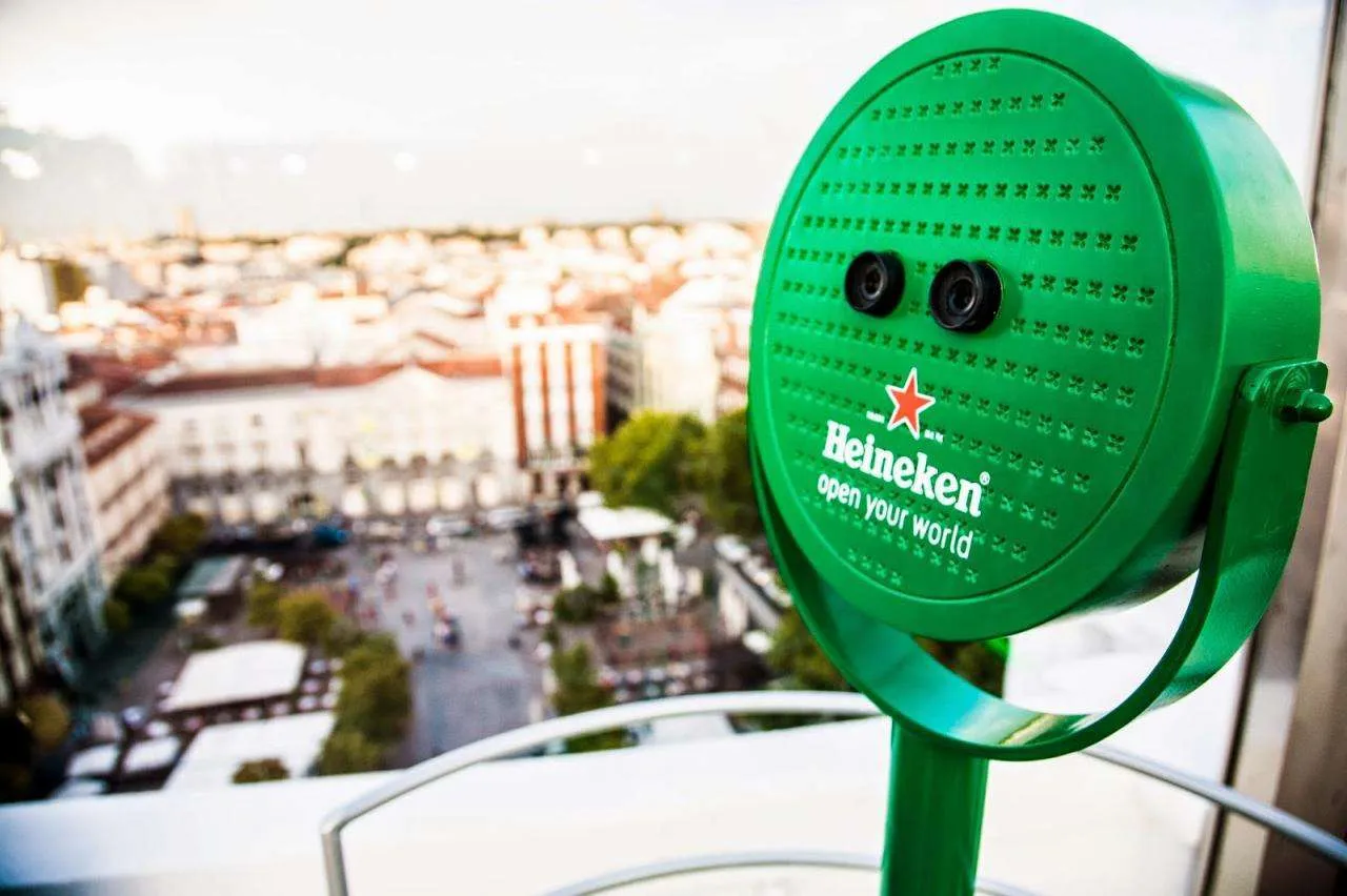 "Heineken Open Your City MADRID". En la terraza del Hotel ME de la Plaza de Santa Ana - MG 2061