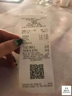 Precio comer en Grecia 001